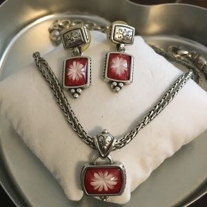 Necklace with Earrings Set